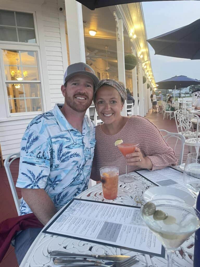 Mike and Kenz Drinks on Block Island
