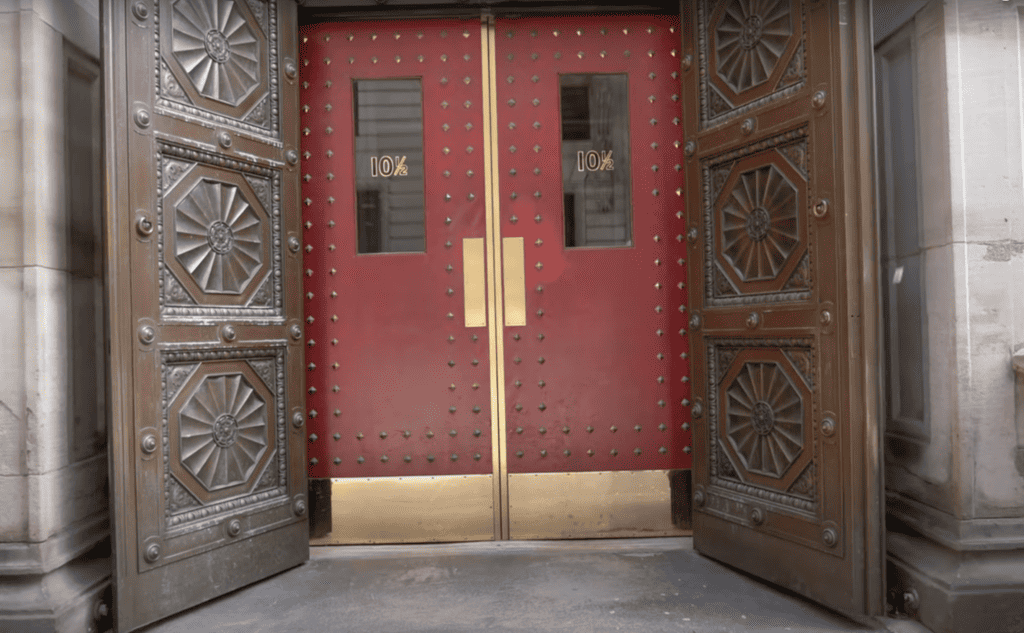 Boston Athenæum front doors