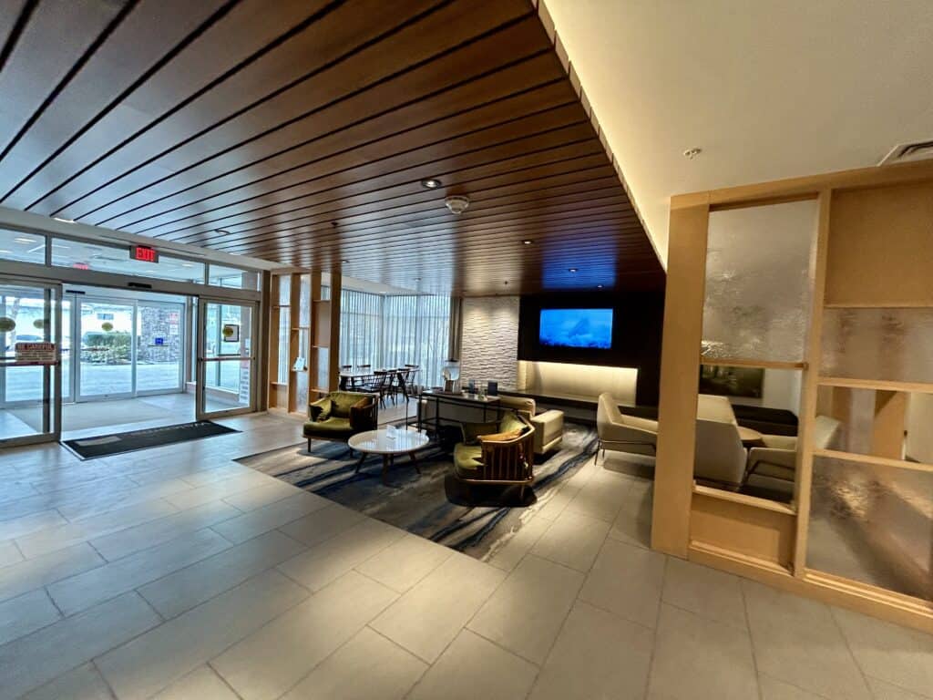 Inside the Fairfield Inn & Suites by Marriott Boston Walpole